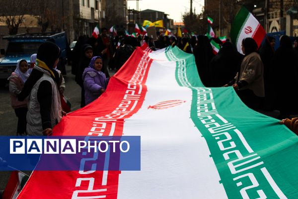 راهپیمایی ۲۲ بهمن ماه در جوادآباد 