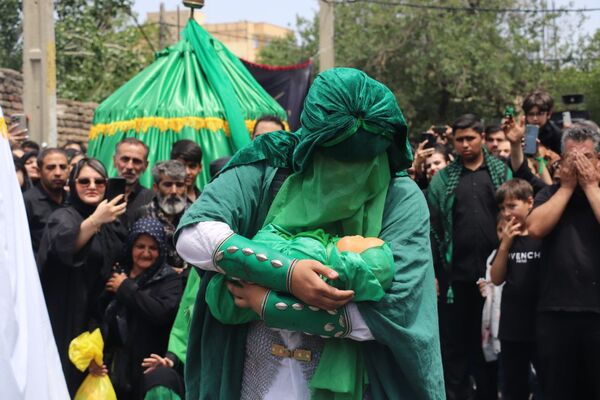 سنت قدیمی شبیه‌خوانی و خیمه‌سوزی در تبریز