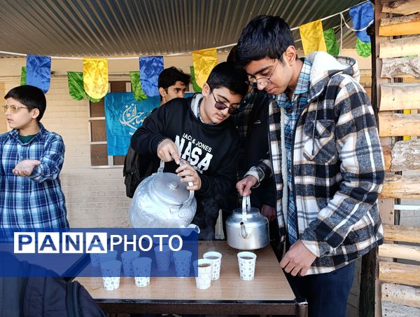 موکب مدرسه قفلی در مشهد