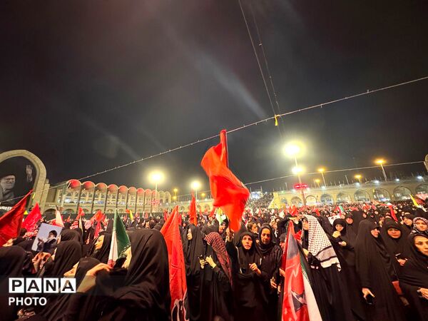 تکرار حماسه در وداع با شهید ایران