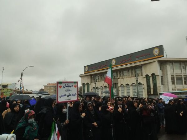 راهپیمایی۲۲ بهمن در رشت