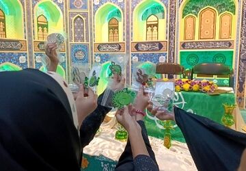 نفس‌های غدیر در فضای نظرآباد جاری شد