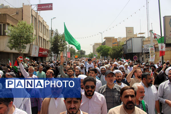 جلوه های حماسی خشم و انزجار مردم قم از جنایات رژیم صهیونیستی 