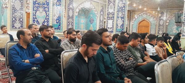 بزرگداشت شهید رئیسی با حضور پیشتازان سازمان دانش‌آموزی