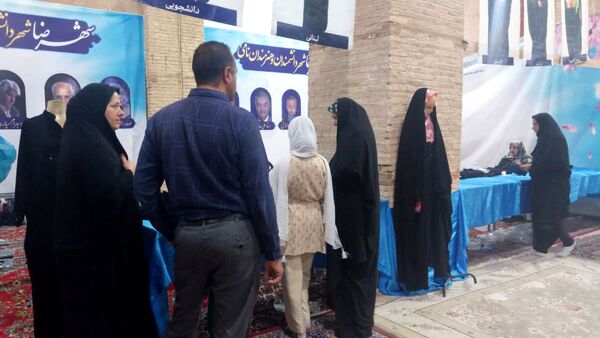  نمایشگاه حجاب و عفاف در کارخانه نوین شهرضا