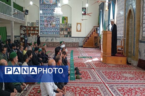 اقامه اولین نمازعبادی، سیاسی جمعه در ماه رجب در شهر بار نیشابور