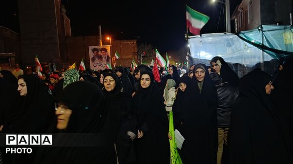خروش عظیم مردم ملکان در اربعین شهادت قائد امت و شهدای دانش آموز میناب