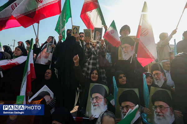 راهپیمایی محکومیت اقدامات تروریستی آمریکا و رژیم صهیونیستی علیه ملت ایران - 2