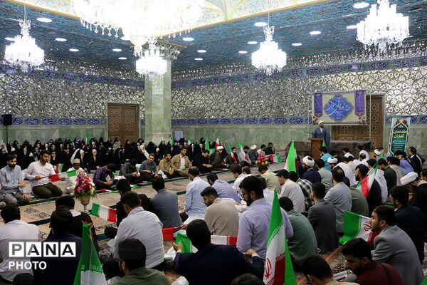 جشن ازدواج طلبگی ۲۰۰ زوج در حرم حضرت معصومه(س)