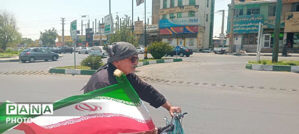پیاده‌روی جاماندگان اربعین در شهرک ینگی امام ساوجبلاغ