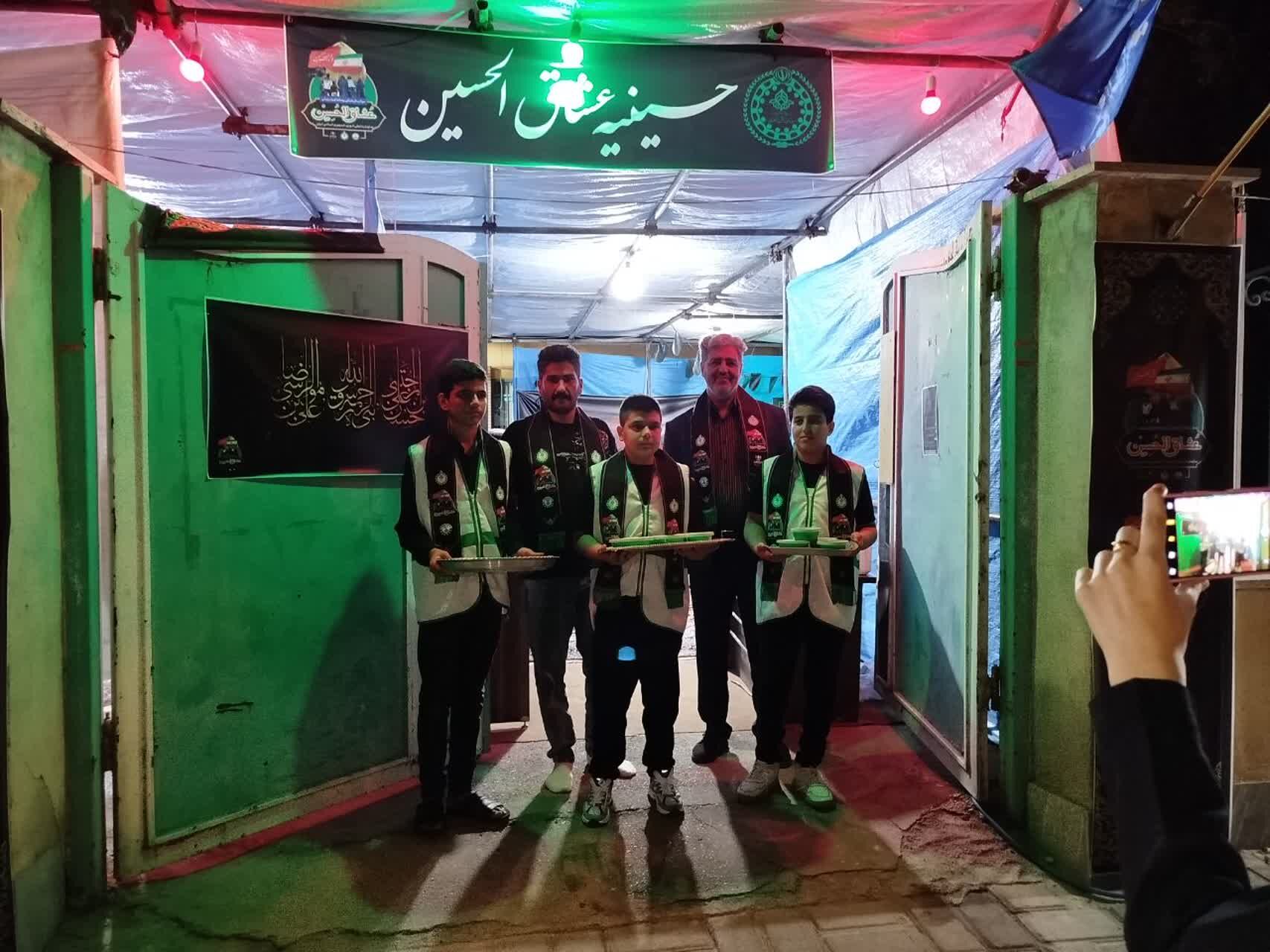 موکب عشاق‌الحسین سازمان دانش‌آموزی استان سمنان 