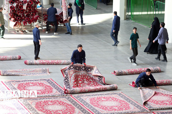 سفره افطاری حرم کریمه اهل بیت(س) در ماه ضیافت الهی