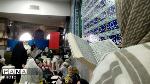 فیض قرائت دعای عرفه در مساجد فردیس