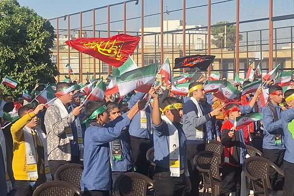 زنگ بیداری و استکبارستیزی دانش آموزان در مدارس شیراز 