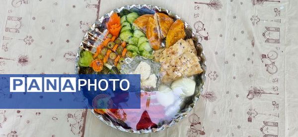 جشنواره صبحانه سالم در هنرستان موفقیان شهرستان نظرآباد