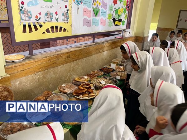 روز ملی نان و گندم در دبستان جوادالائمه شهرستان قدس