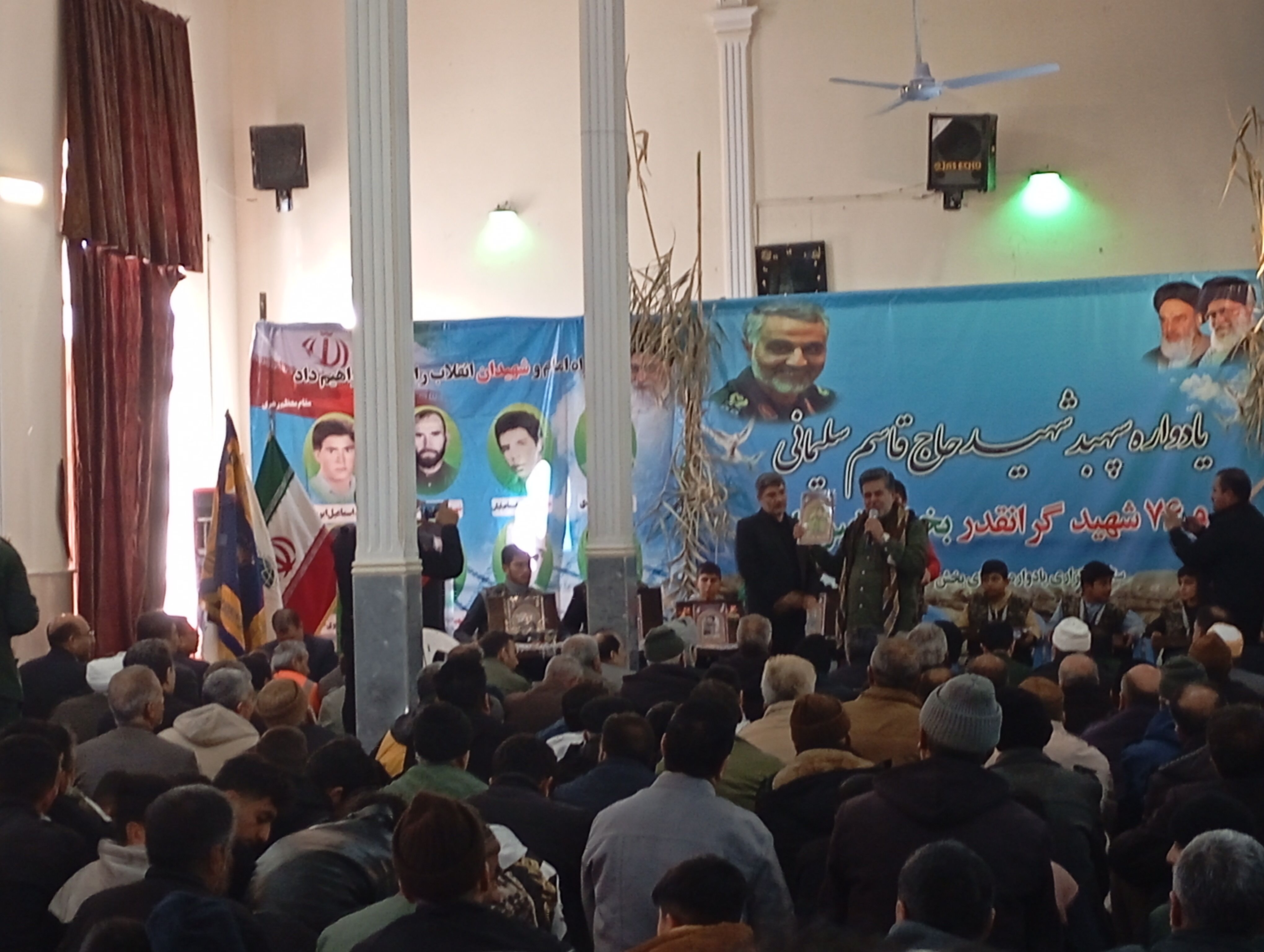 گرامیداشت پنجمین سالگرد شهادت سردار دلها در فاروج