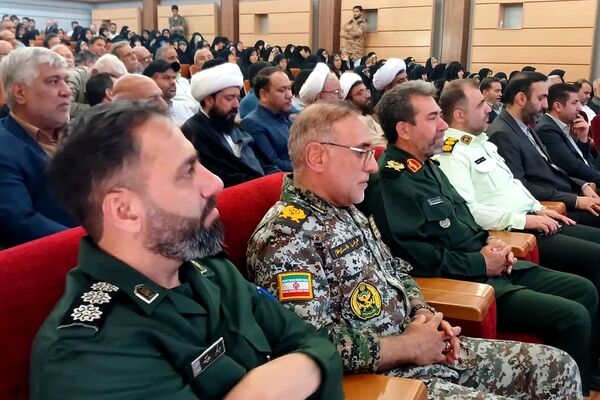 مراسم تکریم و معارفه فرمانده سپاه ناحیه مقاومت بسیج حضرت عبدالعظیم (ع) شهرستان ری