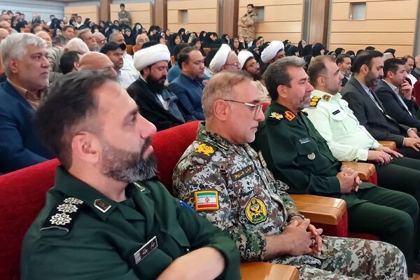 مراسم تکریم و معارفه فرمانده سپاه ناحیه مقاومت بسیج حضرت عبدالعظیم (ع) شهرستان ری
