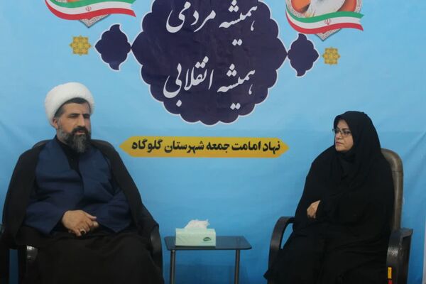 تجدید میثاق مدیر آموزش و پرورش گلوگاه با شهدا و دیدار با امام جمعه شهرستان 