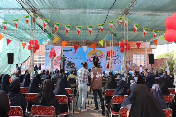 آیین نمادین نواختن زنگ آغاز تحصیلی در مدارس خوزستان