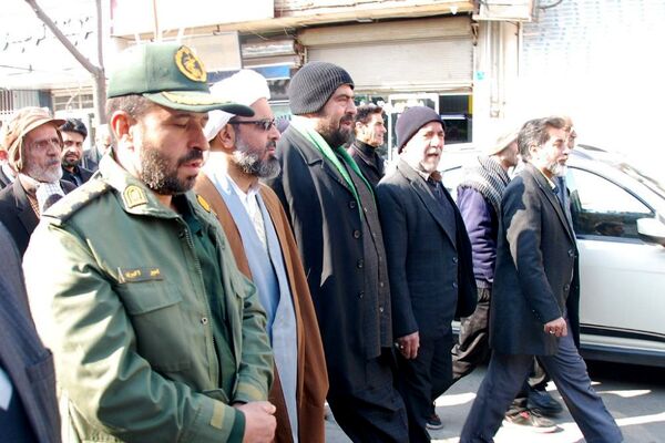 راهپیمایی ۲۲ بهمن در قیامدشت