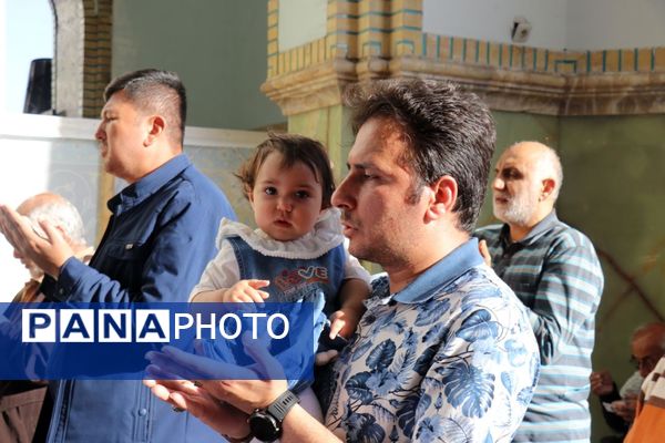 حرم مطهر رضوی، غرق در نوای مهمانان خدا