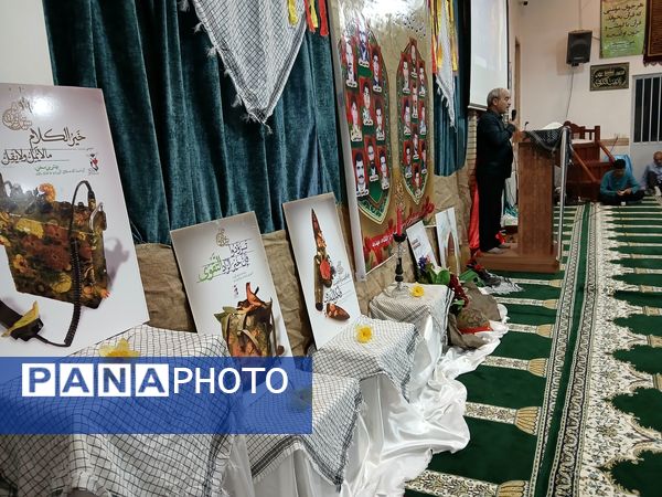 یادواره شهدای شهرستان خلیل‌آباد در مسجد نبی 