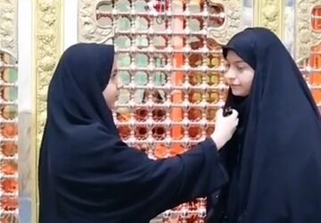 لیالی قدر در امامزاده دو خاتون شهرکرد 