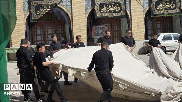 اصفهان در سایه خیمه حسین(ع)؛ آیین ۴۰۰ ساله هارونیه، نویدبخش محرم شد