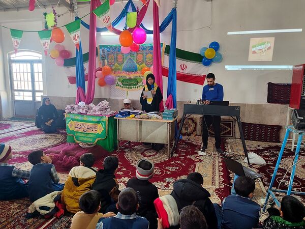 جشن باشکوه نیمه شعبان در روستای درخت سنجد ‌