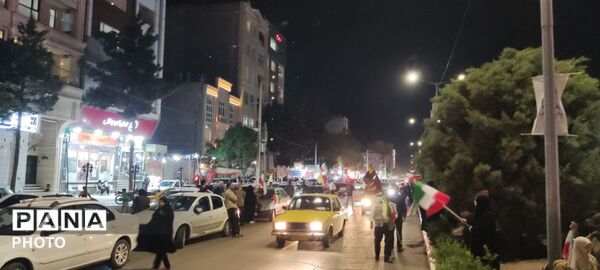  شکوه و اقتدار رژه خودرویی در حسینیه فضل 