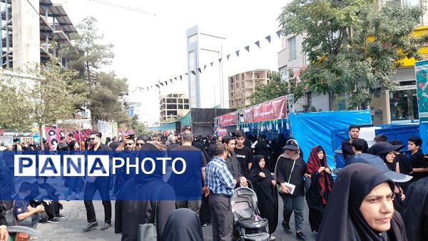 پیاده‌روی جاماندگان اربعین دراستان البرز 