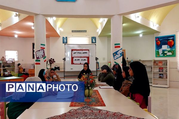 شهریارخوانی کودکان و نوجوانان اهوازی در روز شعر و ادب پارسی