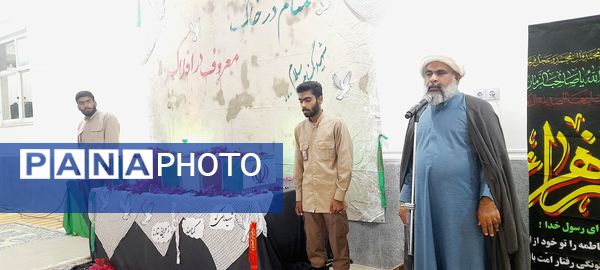 تشییع شهید گمنام در فین