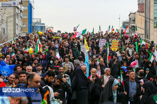 راهپیمایی 22 بهمن ۱۴۰۴ - تهران (۱)