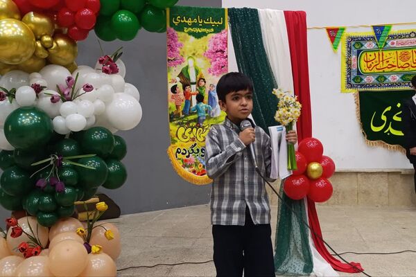 شادی سربازان ظهور در جشن نیمه شعبان