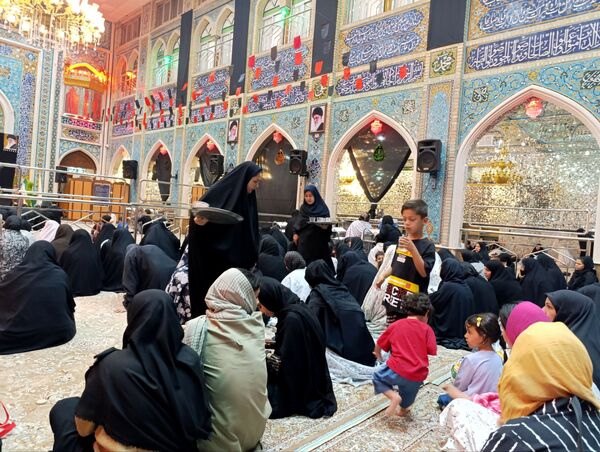 برگزاری مراسم عزاداری ابا عبدالله الحسین (ع) در تکیه ابوالفضلی 