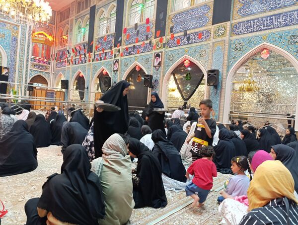برگزاری مراسم عزاداری ابا عبدالله الحسین (ع) در تکیه ابوالفضلی 