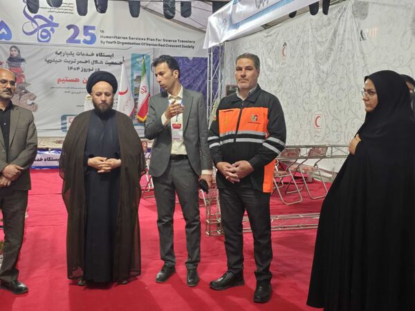 آغوشی باز، در ایستگاه استقبال نوروزی تربت حیدریه