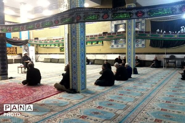 عزاداری دهه دوم محرم الحرام در مسجد جامع رودهن