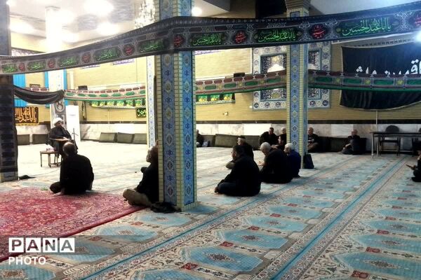 عزاداری دهه دوم محرم الحرام در مسجد جامع رودهن
