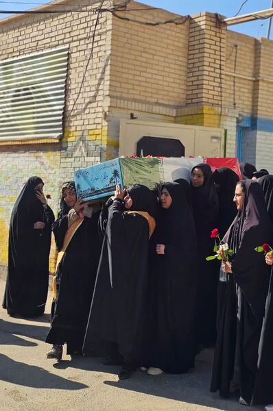 استقبال از شهید گمنام در مدارس ابرکوه