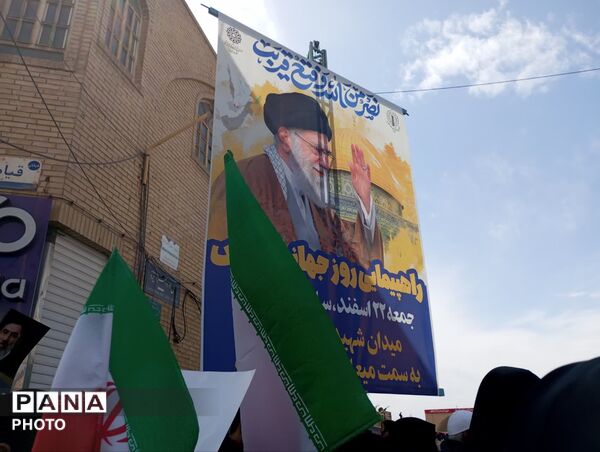 راهپیمایی روز قدس در شهر جهانی یزد