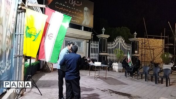چایخانه فلکه ایران در هشتاد و پنجمین شب از اجتماعات مردمی نیشابور 