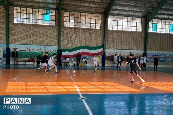 اختتامیه مسابقات فوتسال بین‌مدرسه‌ای پسران جام اقتدار ایران در پردیس