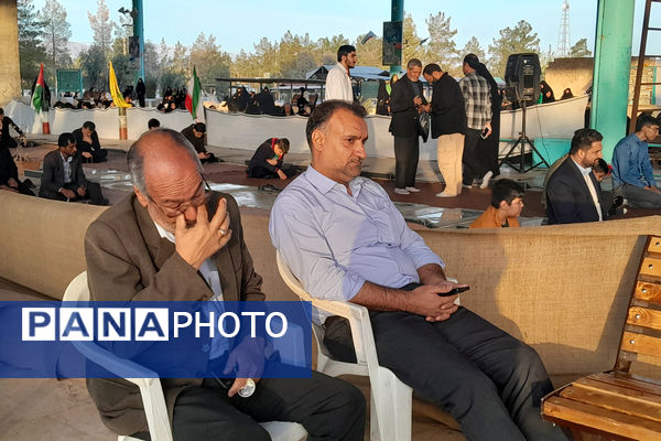 برگزاری اولین سالگرد شهادت شهید دهه هشتادی مدافع امنیت 