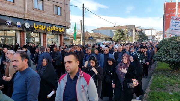 تشییع پیکر شهید مقاومت ملی در املش