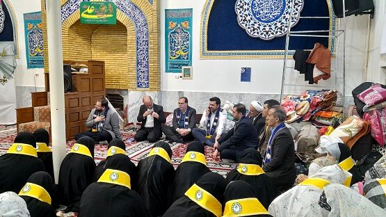 حضور قائم مقام وزیر در سازمان دانش‌آموزی در جمع دانش‌آموزان معتکف شهرستان اسفراین