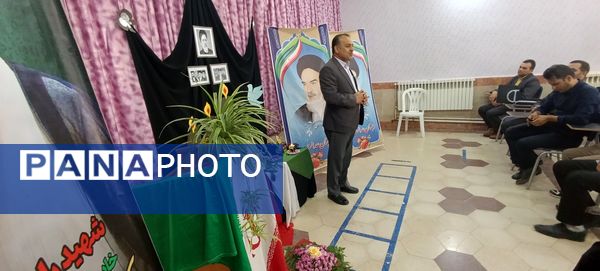 مراسم عزاداری در مدرسه استثنایی ولایت